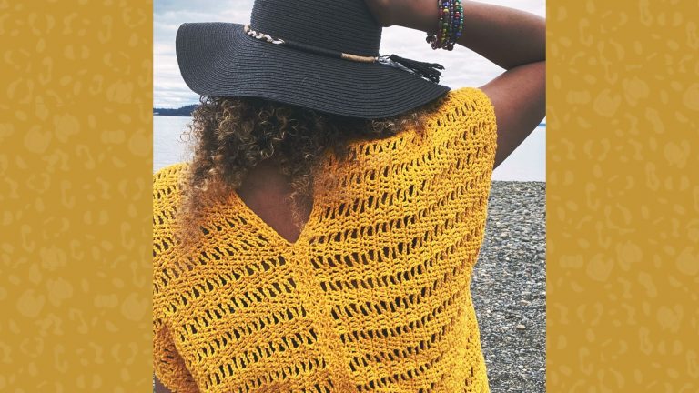 Crochet the Summer Waves Tunic: Adult Sizes